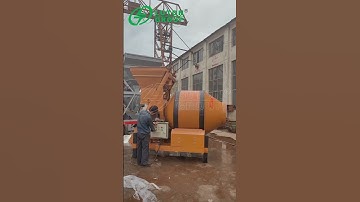 LUTON 1000L Drum Type  Self-Loading Concrete Mixer