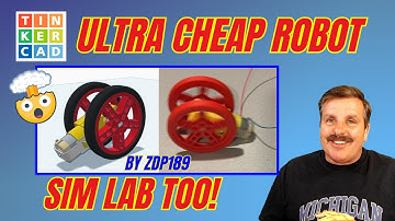 Tinkercad Sim Lab Robots 3D Printable TOO! Bargain STEM Brilliance 💯🔥