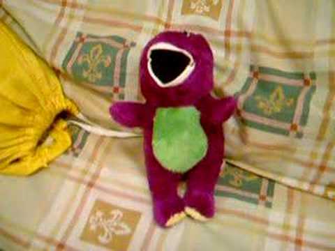 barney i love you plush