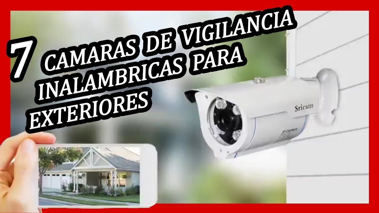 TOP 7  Las mejores cámaras de vigilancia WIFI de este 2023