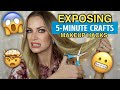 EXPOSING Viral 5 Minute Crafts Makeup Hacks | Watch me lose it for 20 minutes straight 🤯