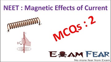 NEET Physics Magnetic Effects of Current : Multiple Choice Previous Years Questions MCQs 2