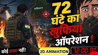 Pakistan ke Andar 72 Ghante ka Secret Operation (Inspired Story) | 2D Animation
