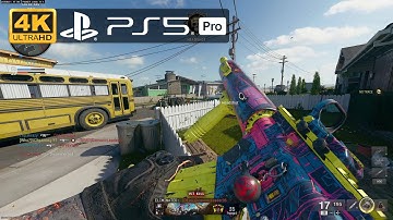(PS5 Pro) Call of Duty Black Ops 6 Gameplay 4K | PS5 Pro Enhanced Update Unlocked FPS