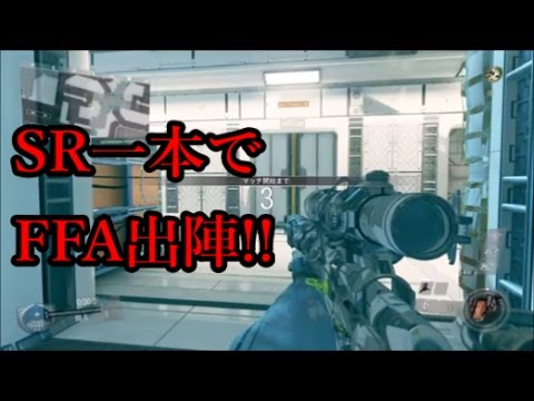 【IW】SR一本でFFA出陣!!【くそすぎ】