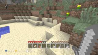 Lets Play MineCraft (XBOX) Part 4 - I Hate Creepers!