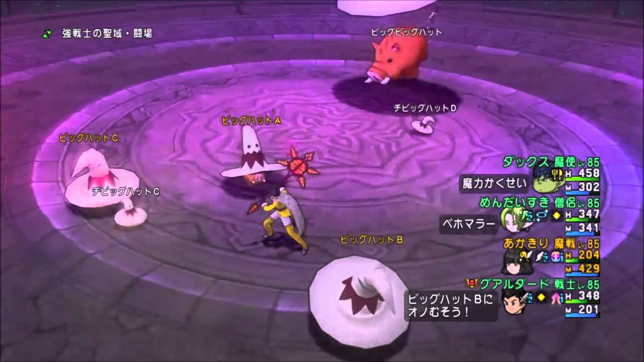 ドラクエ10 3 0の試練 ビッグビッグハット 戦士 魔法使いが素晴らしい グアルダード カミナリ トム Youtube