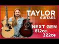 Taylor Finally Drops Next Generation Grand Concerts | 812ce and 322ce, New For 2026
