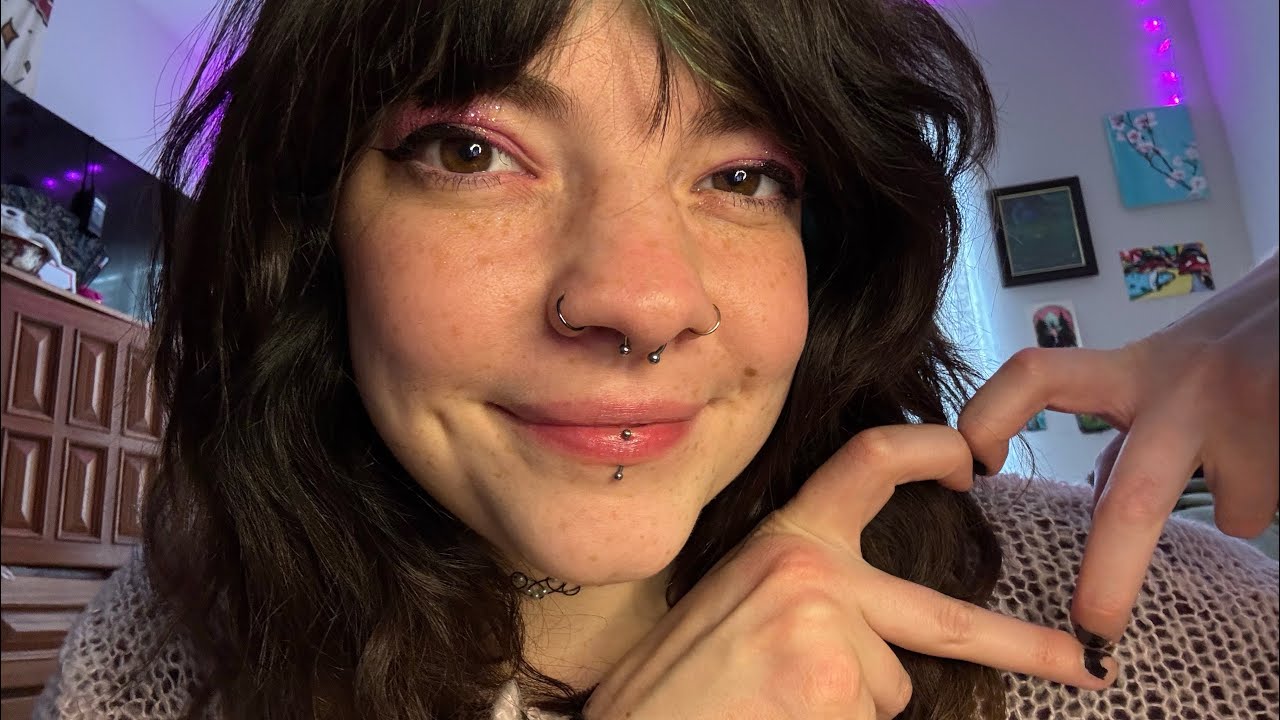 ASMR POSITIVE AFFIRMATIONS For Valentine’s Day! 🩷 W Visuals & Mouth Sounds