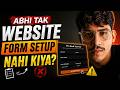 🔥Ai website main form Kaise Connect Karna Hai? || webapp form || contact form || #auraai #aiwebsite