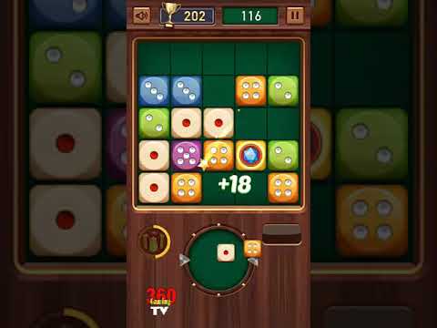 Woody Dice Merge puzzle game of random dice block | Android Gameplay 921