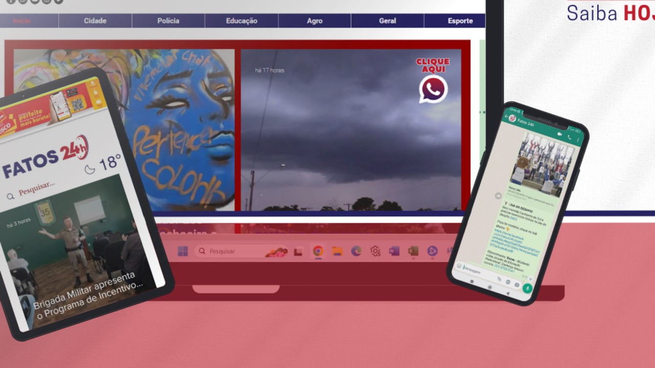 FATOS DO DIA - 24/03 - ENTREV. MARIANA HEIDERICH