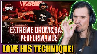 DRUMMER REACTS || LIQUOR & CIGARETTES - CHASE AND STATUS COVER