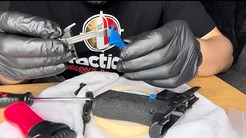 Tyrant designs trigger on factory Glock trigger bar