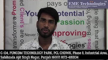 PHP training in mohali CTU University student feedback Nikhil