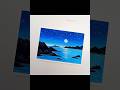 Easy moonlight#art #artist #shorts #artshorts #vairal #painting #drawing #beginnerart#oilpainting