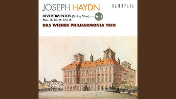 String Trio in C Major, Op. 3 No. 6, Hob. V:16: II. Menuet