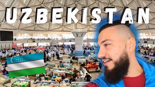 THE BIGGEST BAZAAR - CORSU BAZAAR in Tashkent, Uzbekistan | Horse Meat, Uzbek Bread and more in 2021