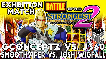 MVC2 - Battle of the Strongest 2 - GConceptz vs. J360 | Smooth Viper vs. Josh Wigfall