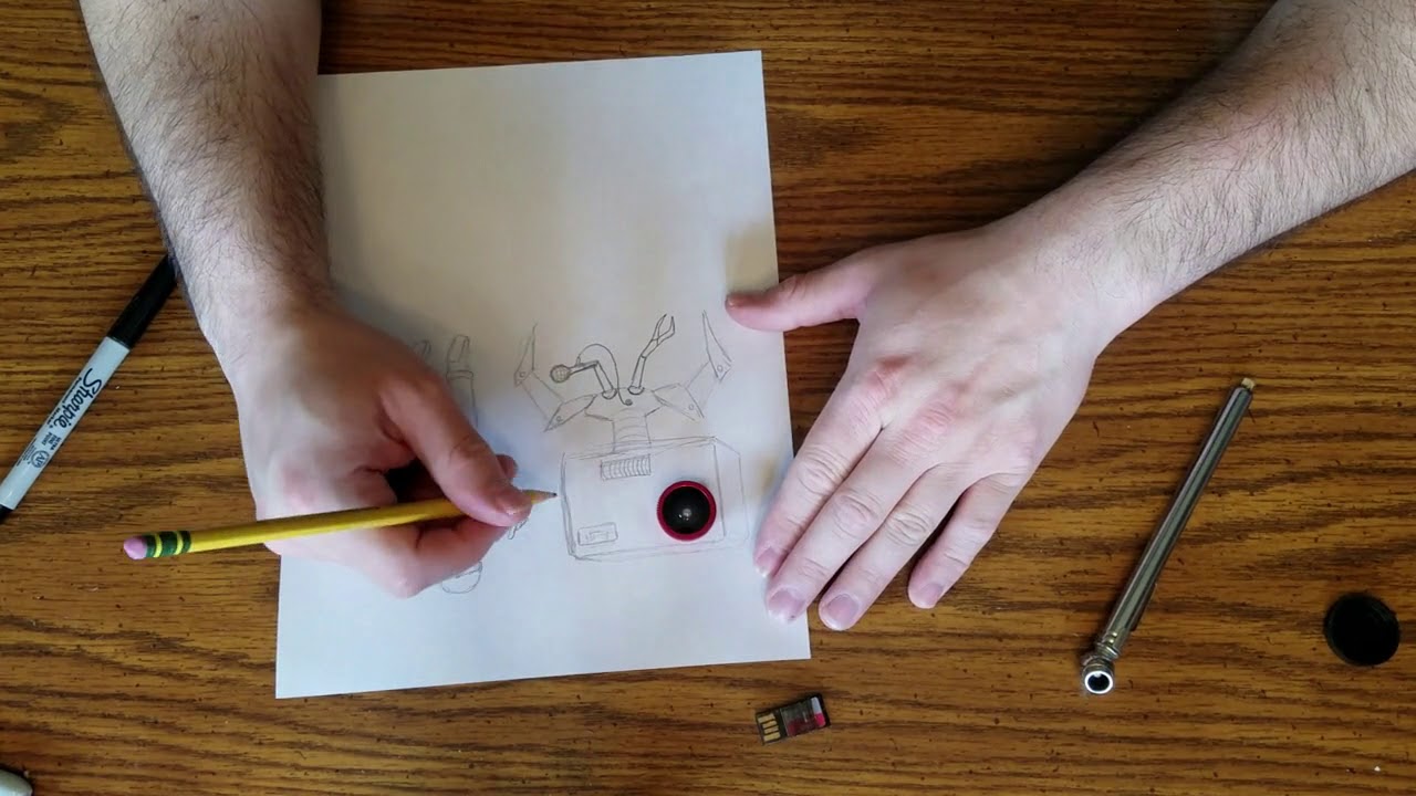 Found Object Drawing YouTube