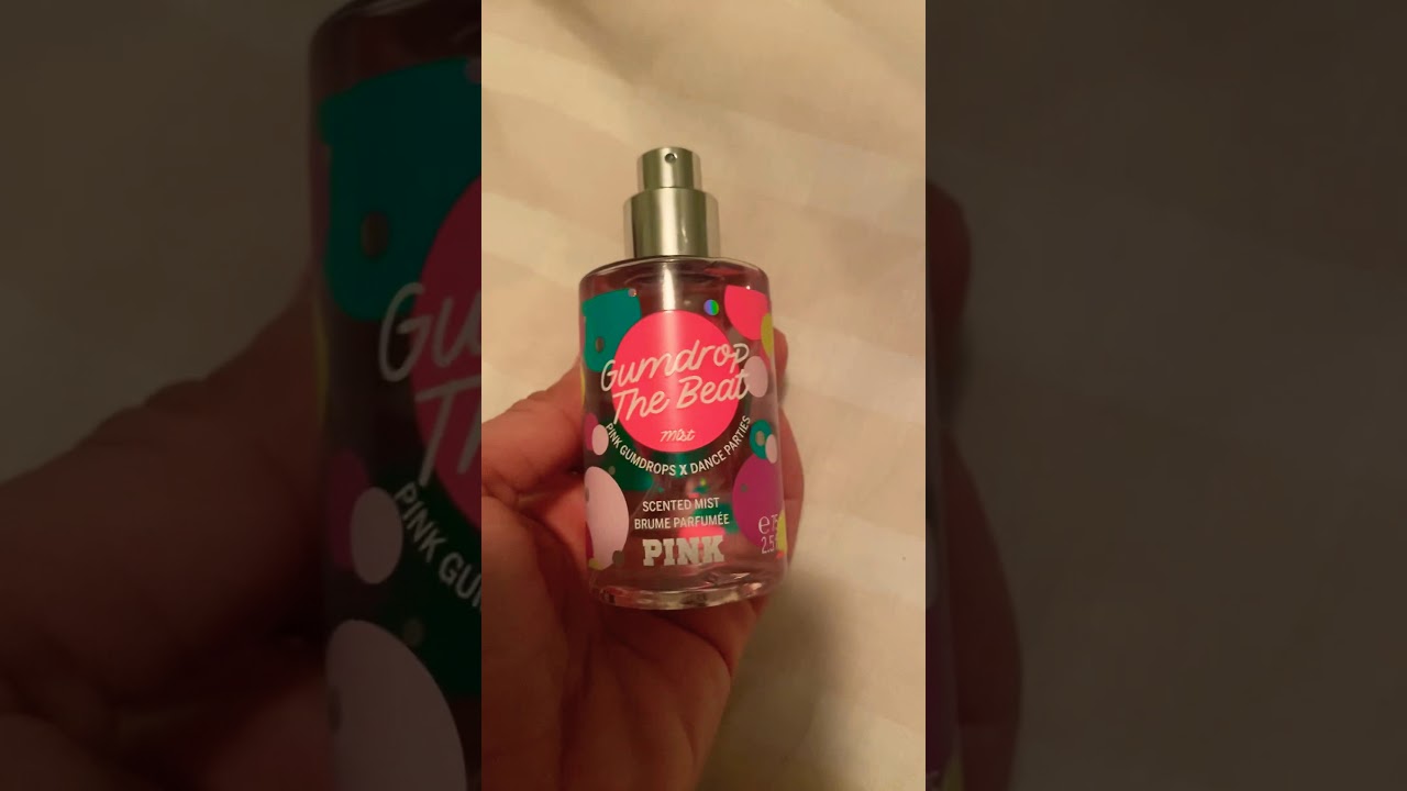 Victoria’s Secret Gum Drop the beat body mist Review - YouTube