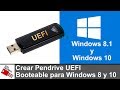 Hacer Pendrive Booteable UEFI para Windows 8 y 10