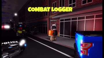 POLICE TAKEDOWN but the suspect combat logs... (Roblox)