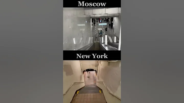 New York subway entrance VS Moscow subway entrance… - DayDayNews