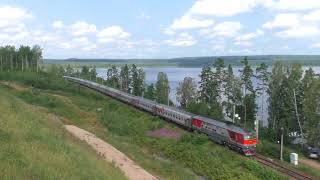 Поезд №350 Костомукша - Санкт-Петербург