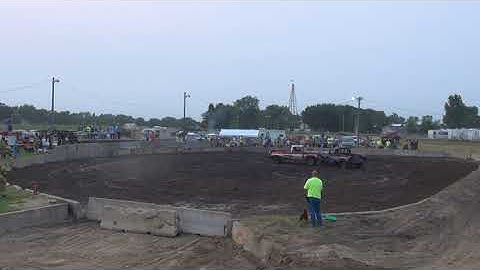 Swift co. fair demo, Appleton Mn 2018, light trucks