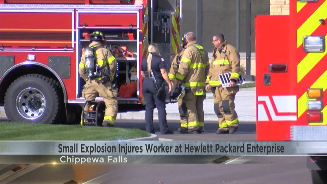 Explosion at Chippewa Falls' Hewlett Packard Enterprise injures