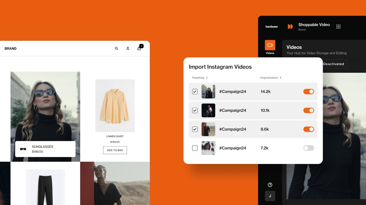 Bambuser Video Shopping - Live Shopping and Shoppable Video with UGC for  your store