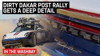 FIRST WASH for the Dirty Porsche Dakar!