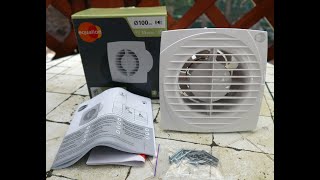 DIY EQUATION Fan Installation for Bathrooms and Kitchens from start to finish