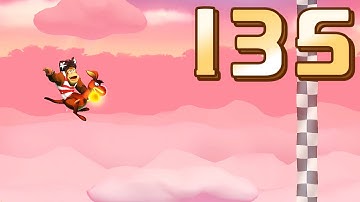 ✅ Banana Kong 2 / Cut the thread of 2 swinging Australian spiders by using a power-dash