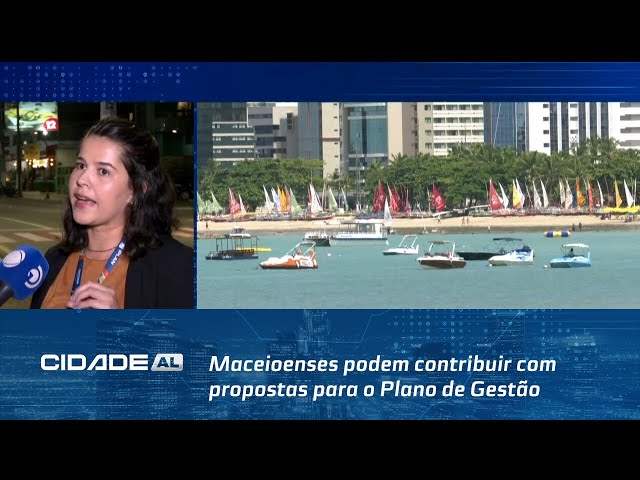 Maceioenses podem contribuir com propostas para o Plano de Gestão da Orla Marítima