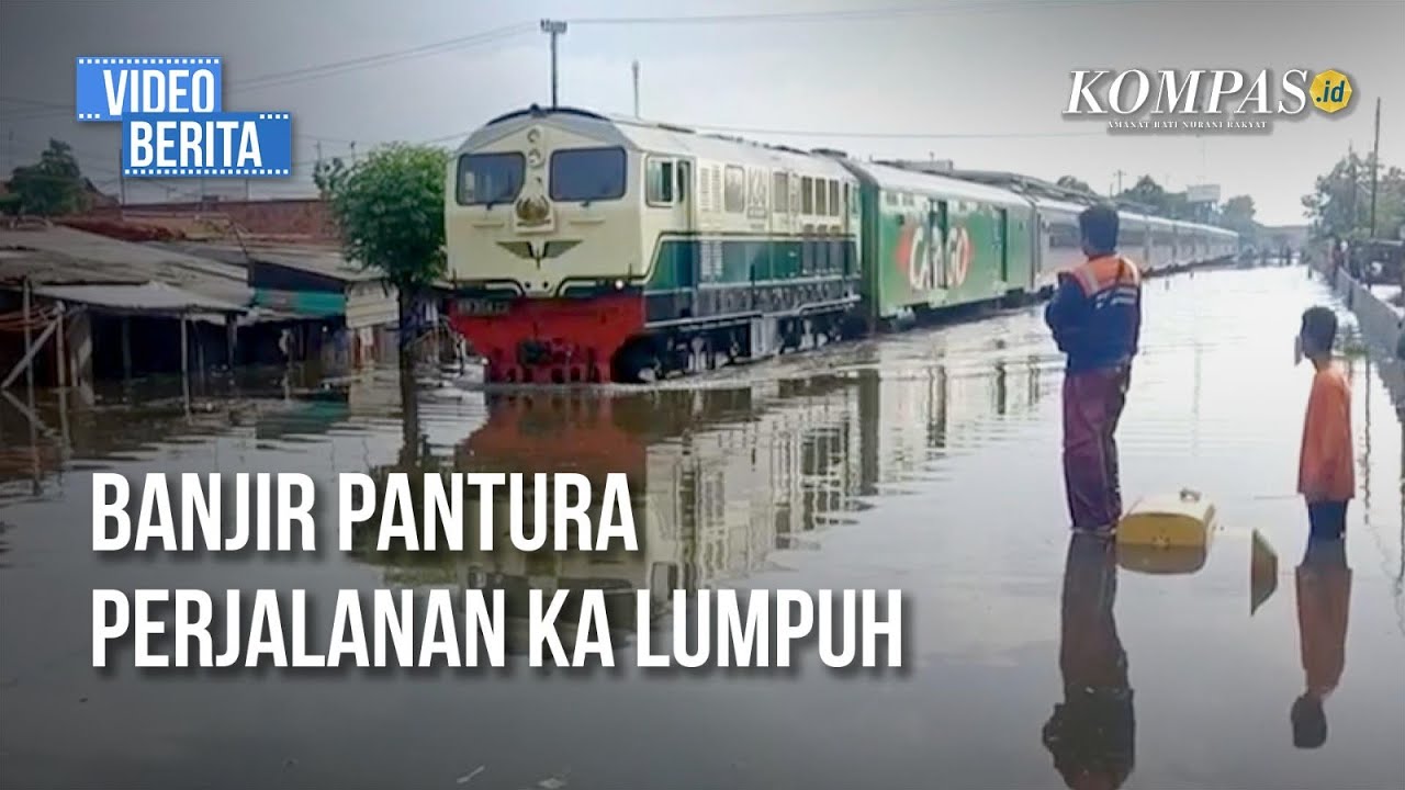 Rel Pantura Terendam, 38 Perjalanan KA Dibatalkan