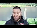 Dominick Puni breaks down Myles Garrett's impact on 49ers | NBC Sports Bay Area