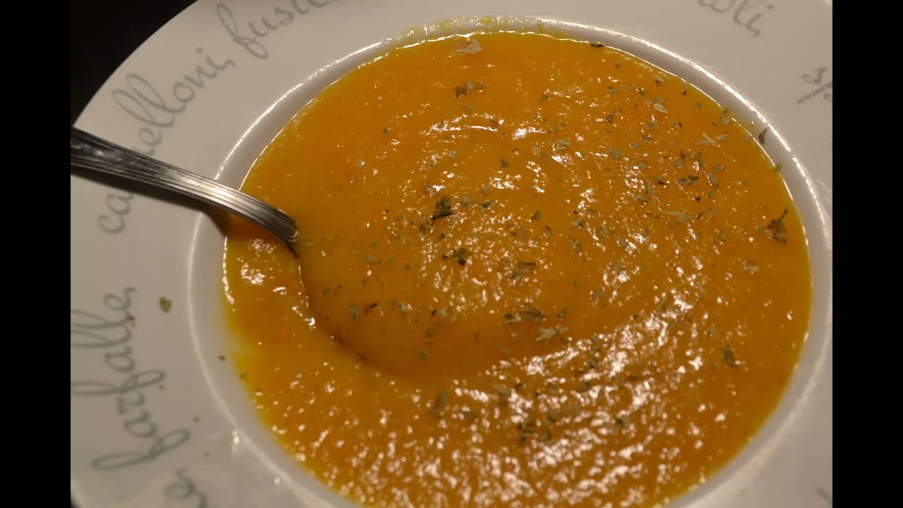 Soupe panais carottes pommes de terre cookeo - YouTube