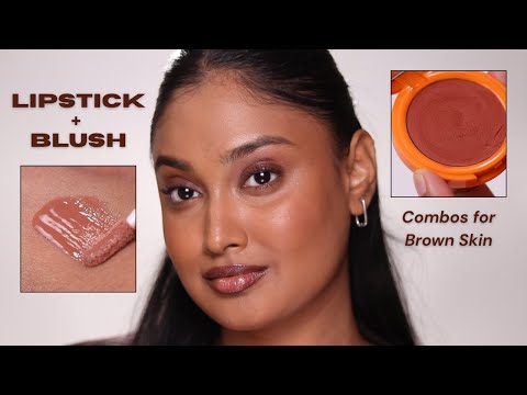 The Only Blush & Lipstick Combos Brown Girls Need to Know ( All Undertones Friendly!)
