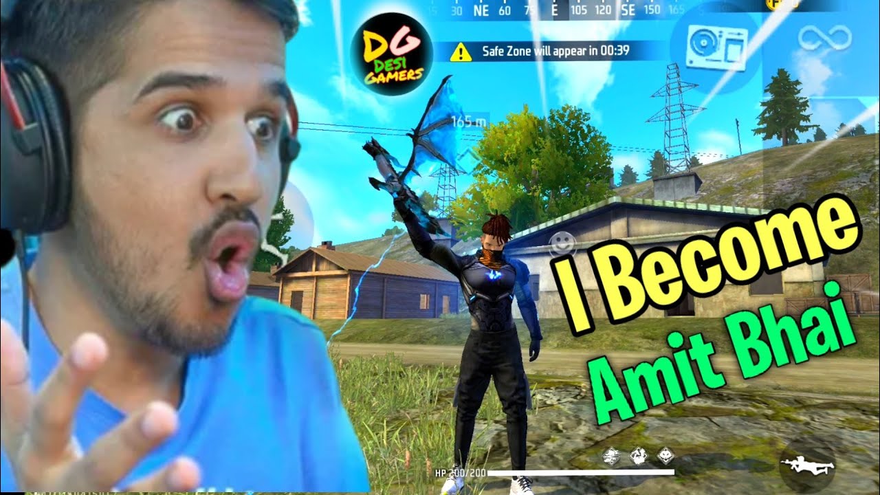I Amit Bhai🤫DesiGamers_ Garena Free Fire amitbhai YouTube