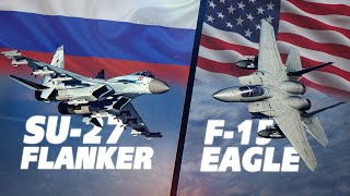 Heavy Hitters | Su27 Flanker Vs F15 Eagle | Digital Combat Simulator | DCS |