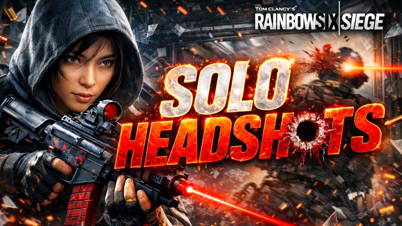 ¿PODRE GANAR TODAS LAS PARTIDAS SOLO CON HEADSHOTS?| RAINBOW SIX SIEGE