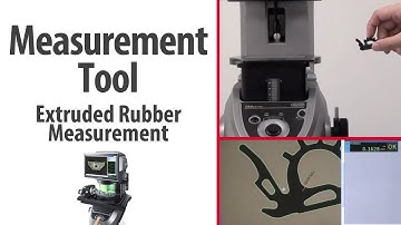 Extruded Rubber Measurement | Instant Measurement Tool | KEYENCE IM-6500 Series