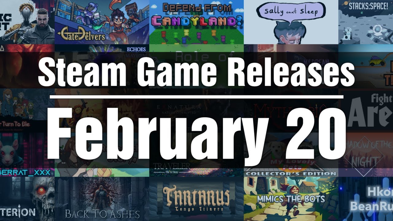 New Steam Games - Monday February 20 2023