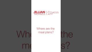 The Fitness App – How to find the meal plan options screenshot 1