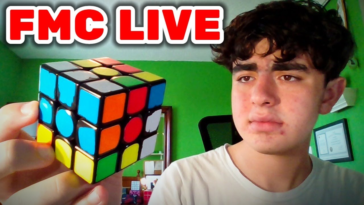 Cube Fmc Solving a Rubik’s Cube in the FEWEST MOVES | 3x3 FMC Solve Livestream ...