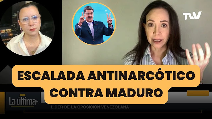 ANTI-DRUG Escalation Against Maduro | The Last with Carla Angola and María Corina Machado