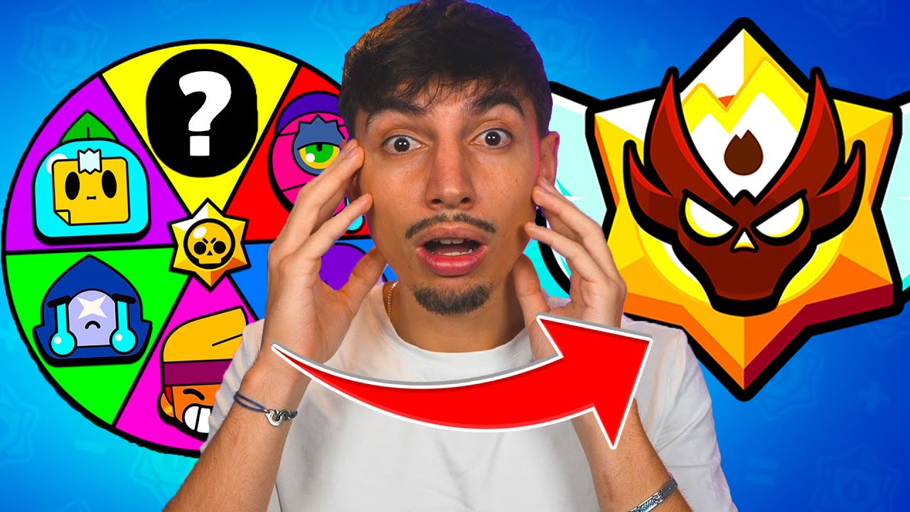 Je suis monté MASTER avec des BRAWLERS ALÉATOIRES ! (tourne la roue)