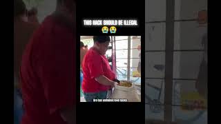 Bro Found Infinite Food Glitch. 🍚💀 #food #foodhack #lifehack #hack #streetfood #foodlover